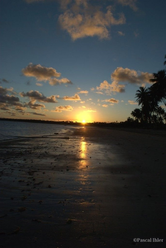 Photographs of the village and the beach of São Miguel dos Milagres - Alagoas State