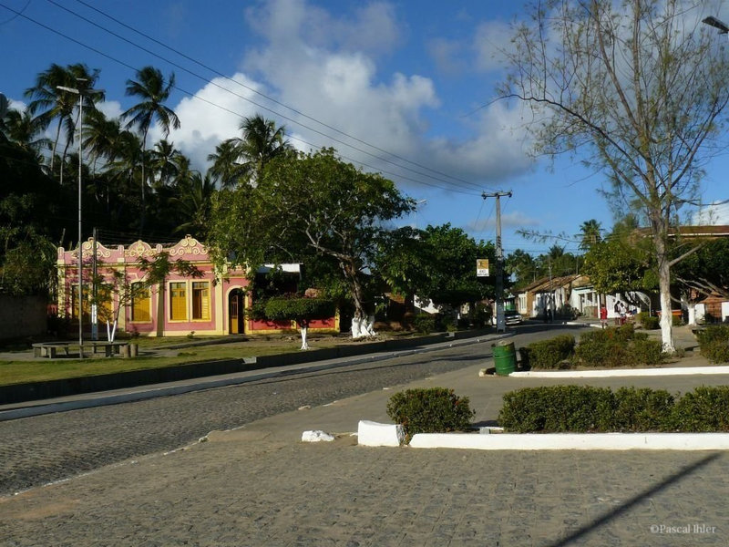 Photographs of the village and the beach of São Miguel dos Milagres - Alagoas State