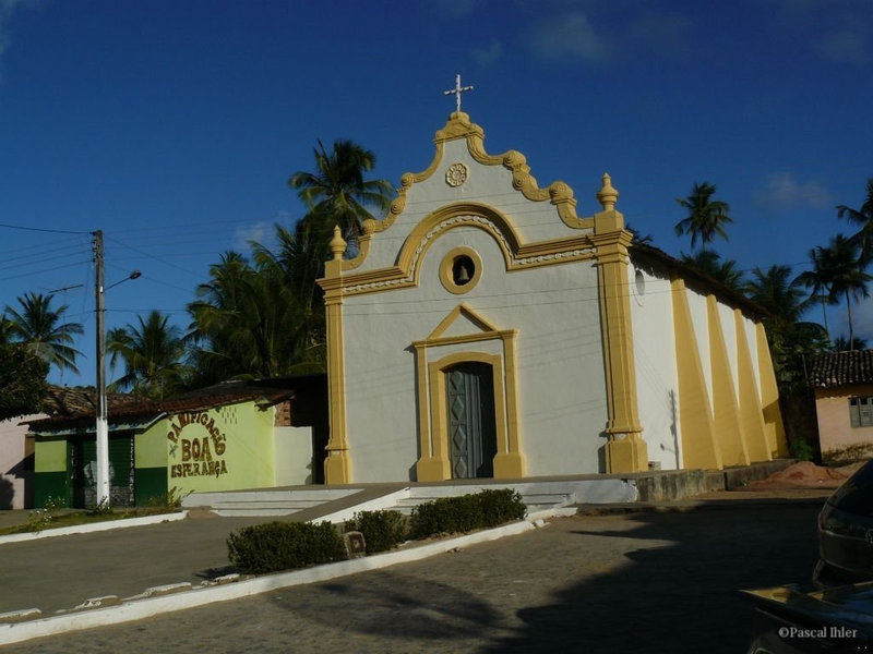 Photographs of the village and the beach of São Miguel dos Milagres - Alagoas State