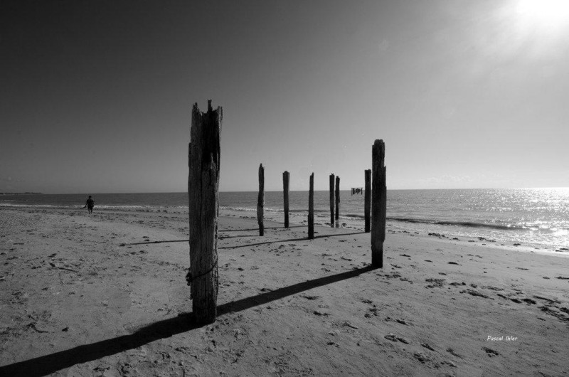 Photograph of the beachs of Cumuruxatiba - Bahia State