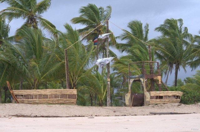 Pratigi beach near the small town of Itubera